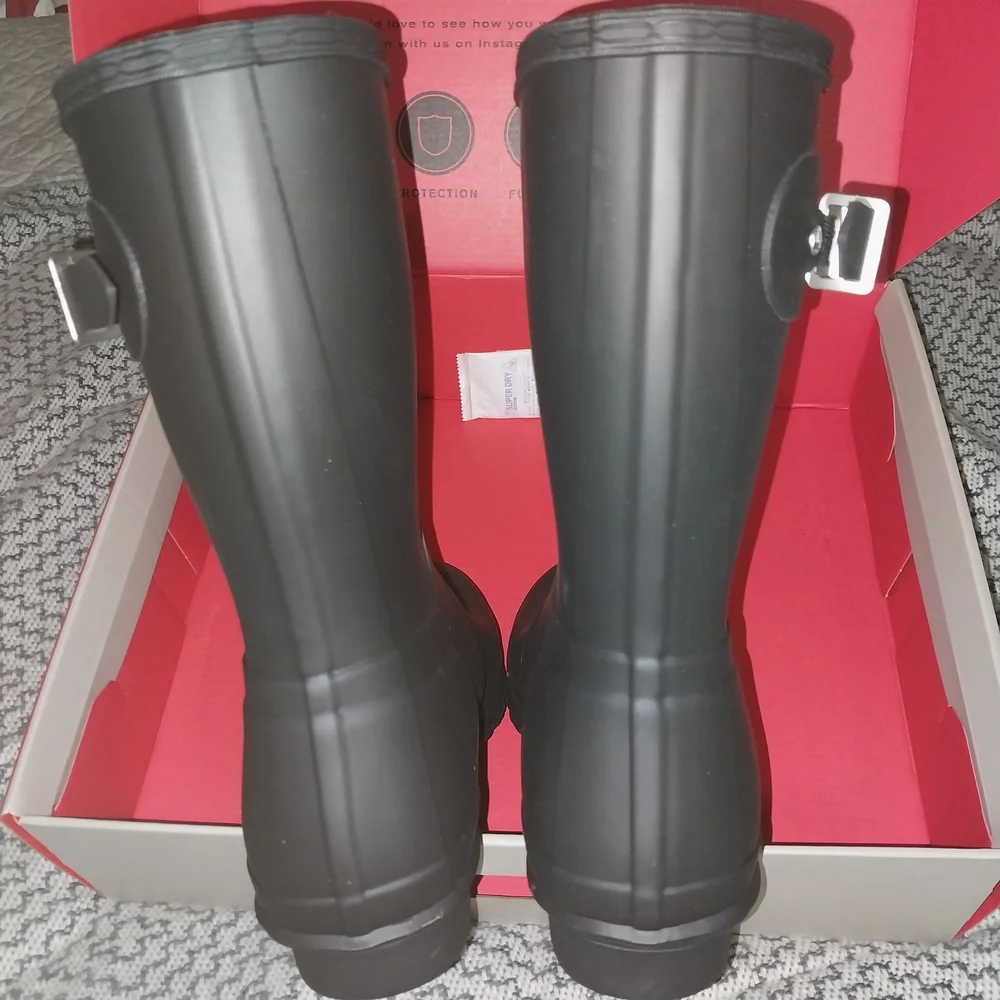 Hunter‎ Women's Black Rain Boots